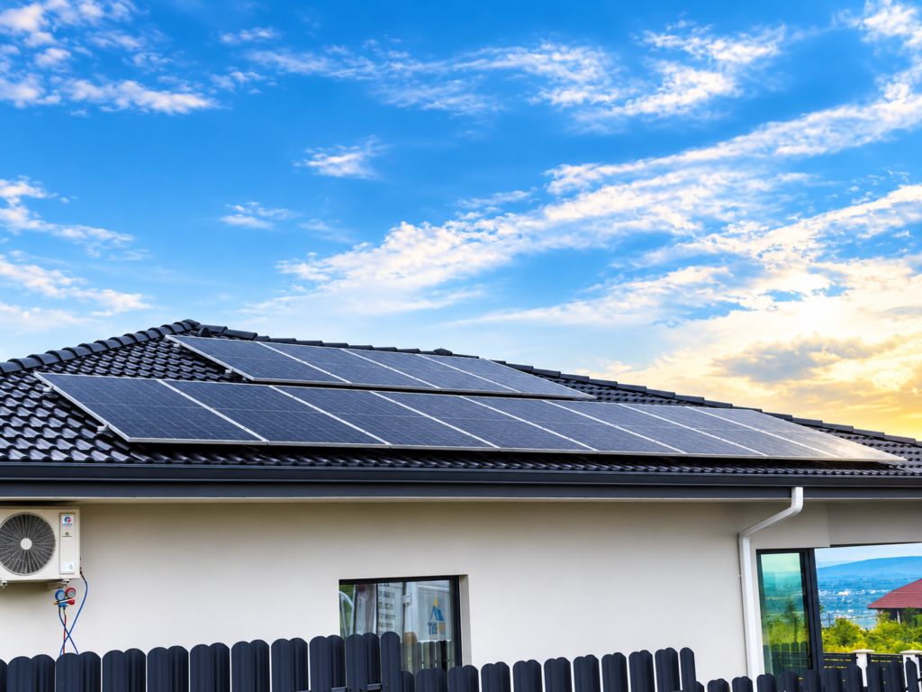 Panouri fotovoltaice pe acoperiș sau la sol