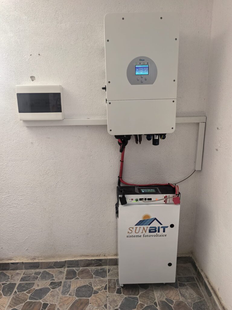 Baterii de stocare 18 kWh sistem fotovoltaic Șard