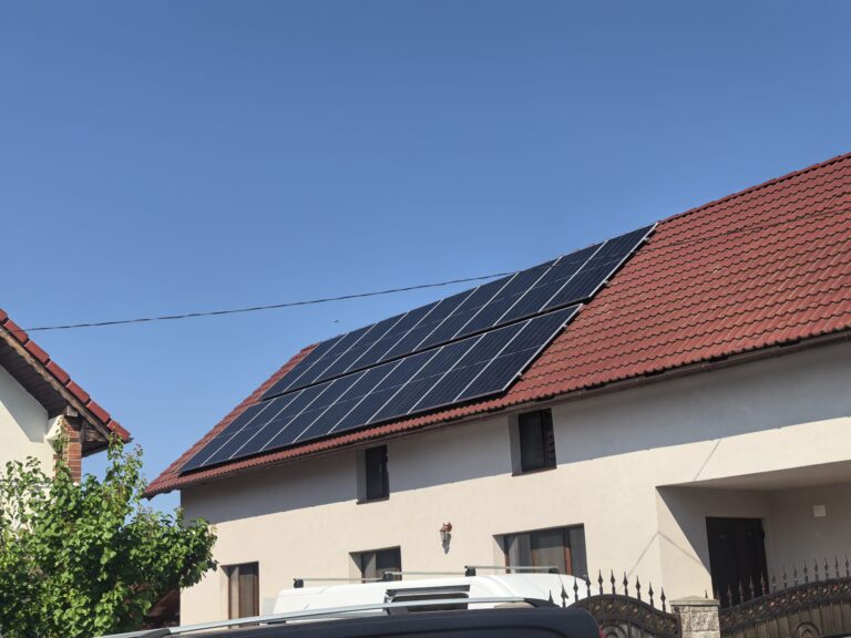 Montaj panouri fotovoltaice 11 kW în Șard, județul Alba