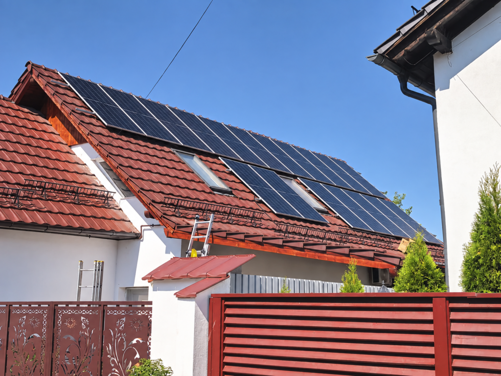 Panouri fotovoltaice Aiud – sistem 11 kWp cu stocare 17 kWh